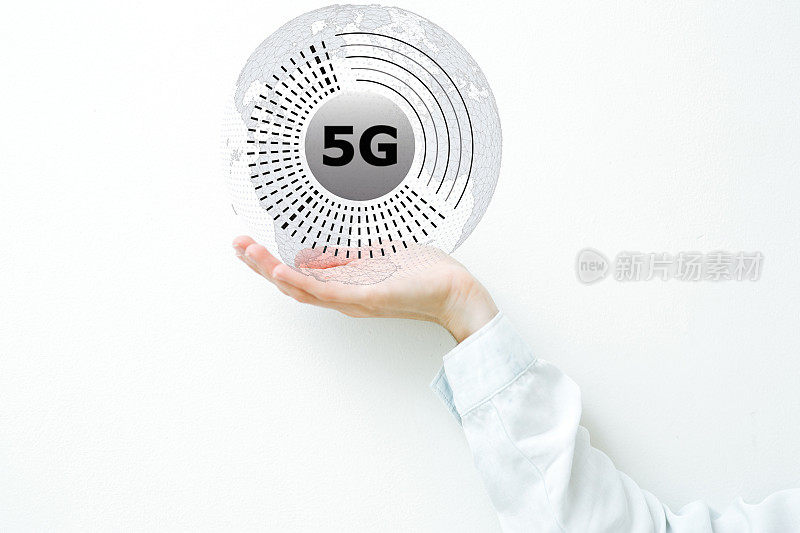 5G wifi技术数字概念